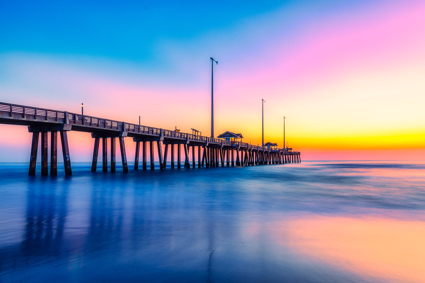 Sunrise at Jeanette Pier image 0