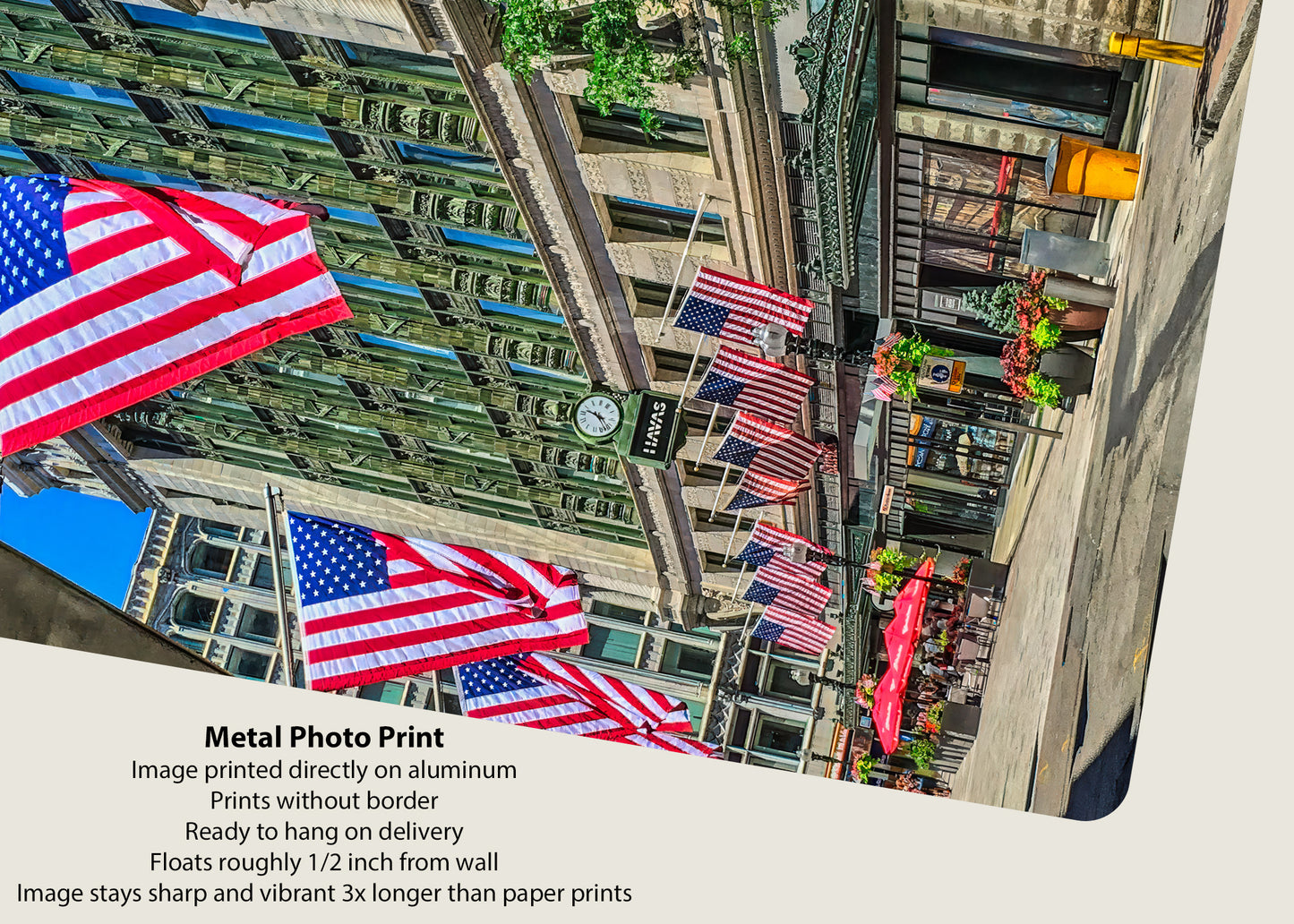 Stars and Stripes on the Streets of Boston