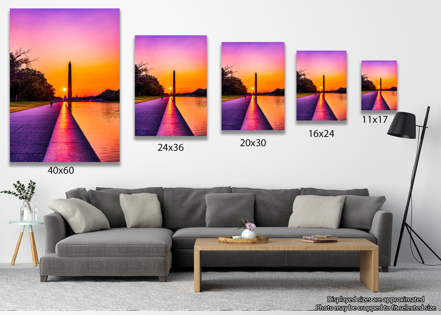 Morning Stroll by the Reflecting Pool