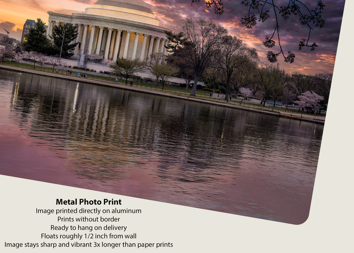 Sunrise at the Jefferson Memorial
