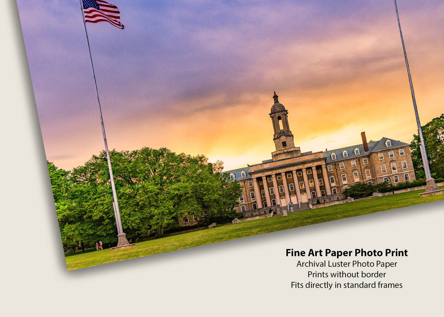 Sunset at Old Main
