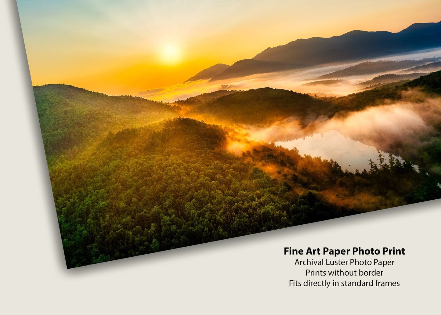 Misty Morning in Lake Placid