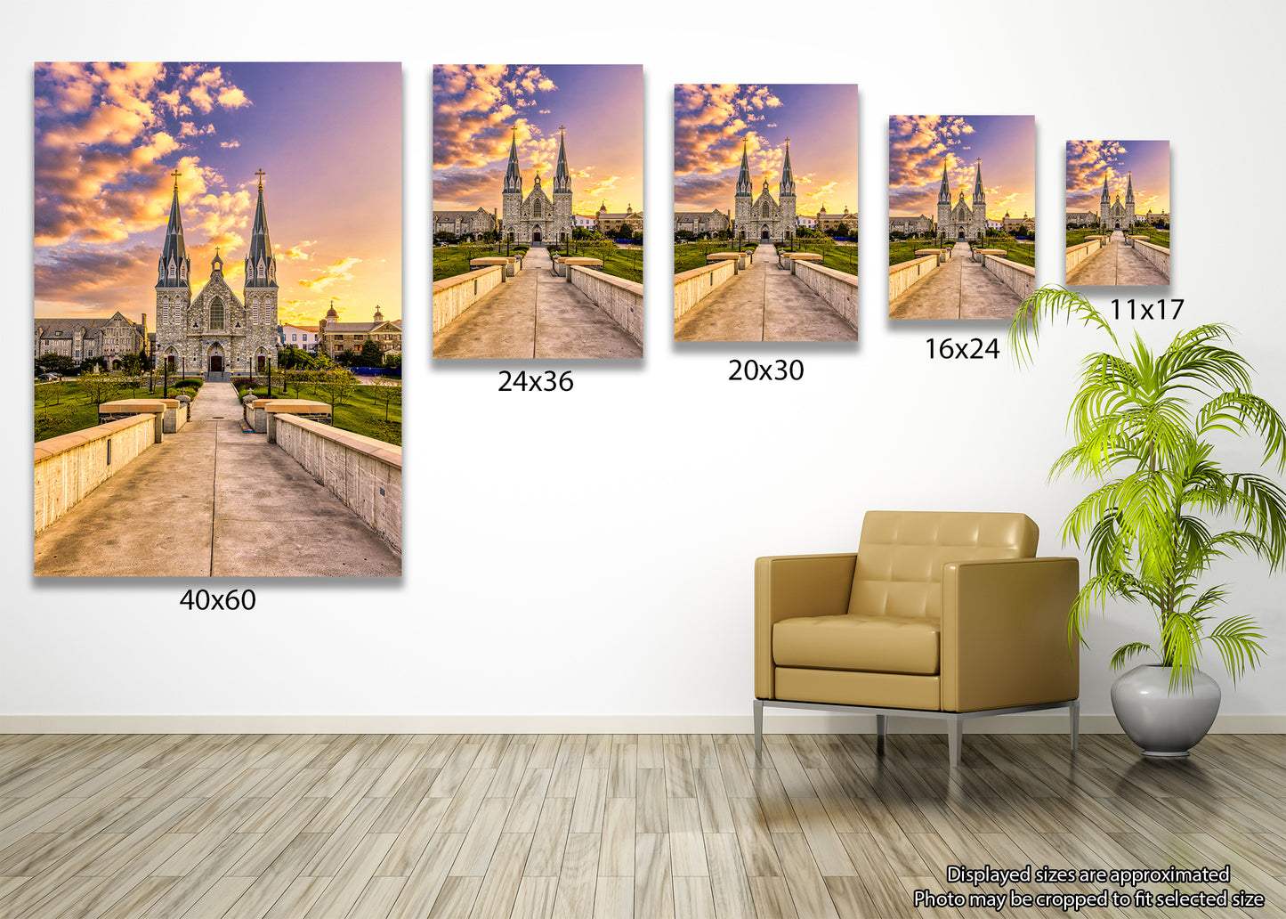 Long Walk to Church at Villanova