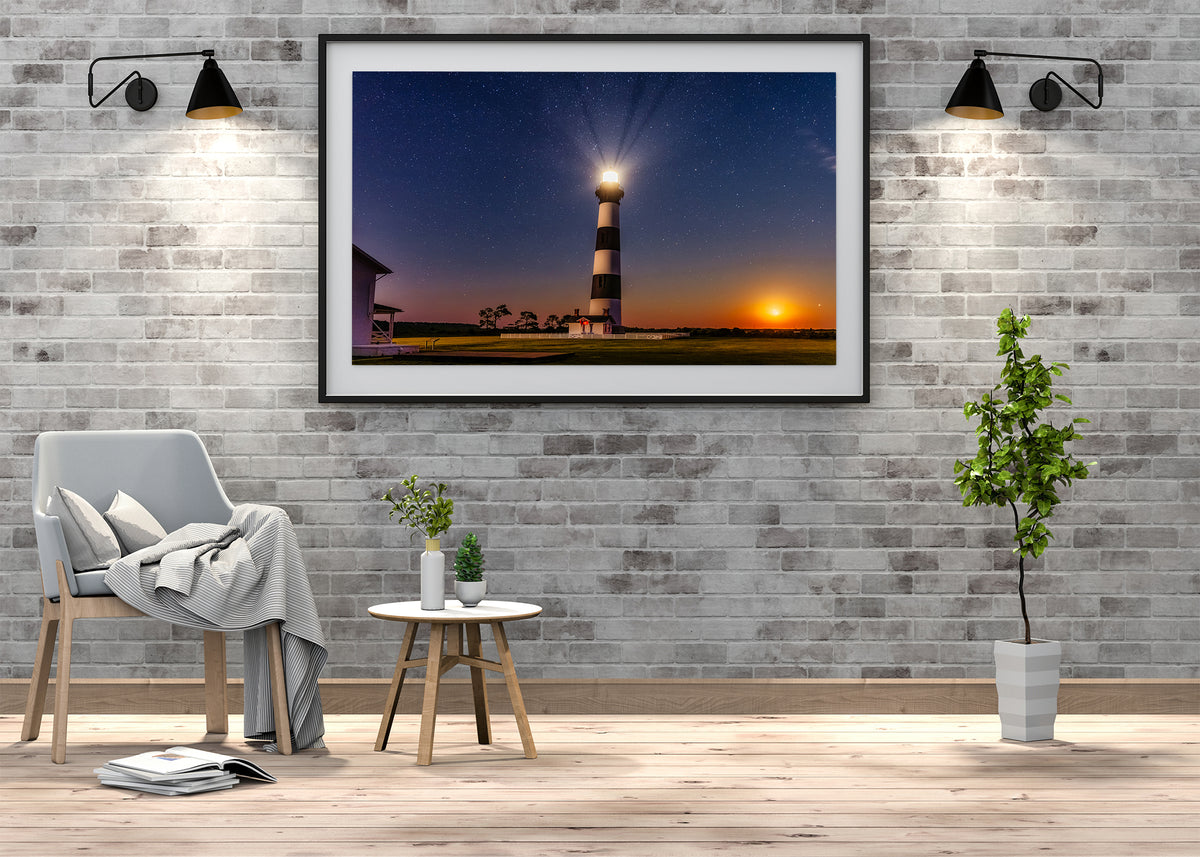 Night at the Bodie Island Lighthouse