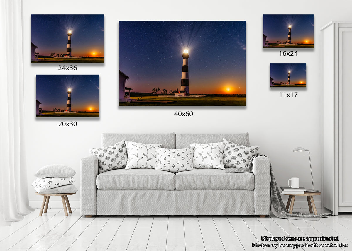 Night at the Bodie Island Lighthouse