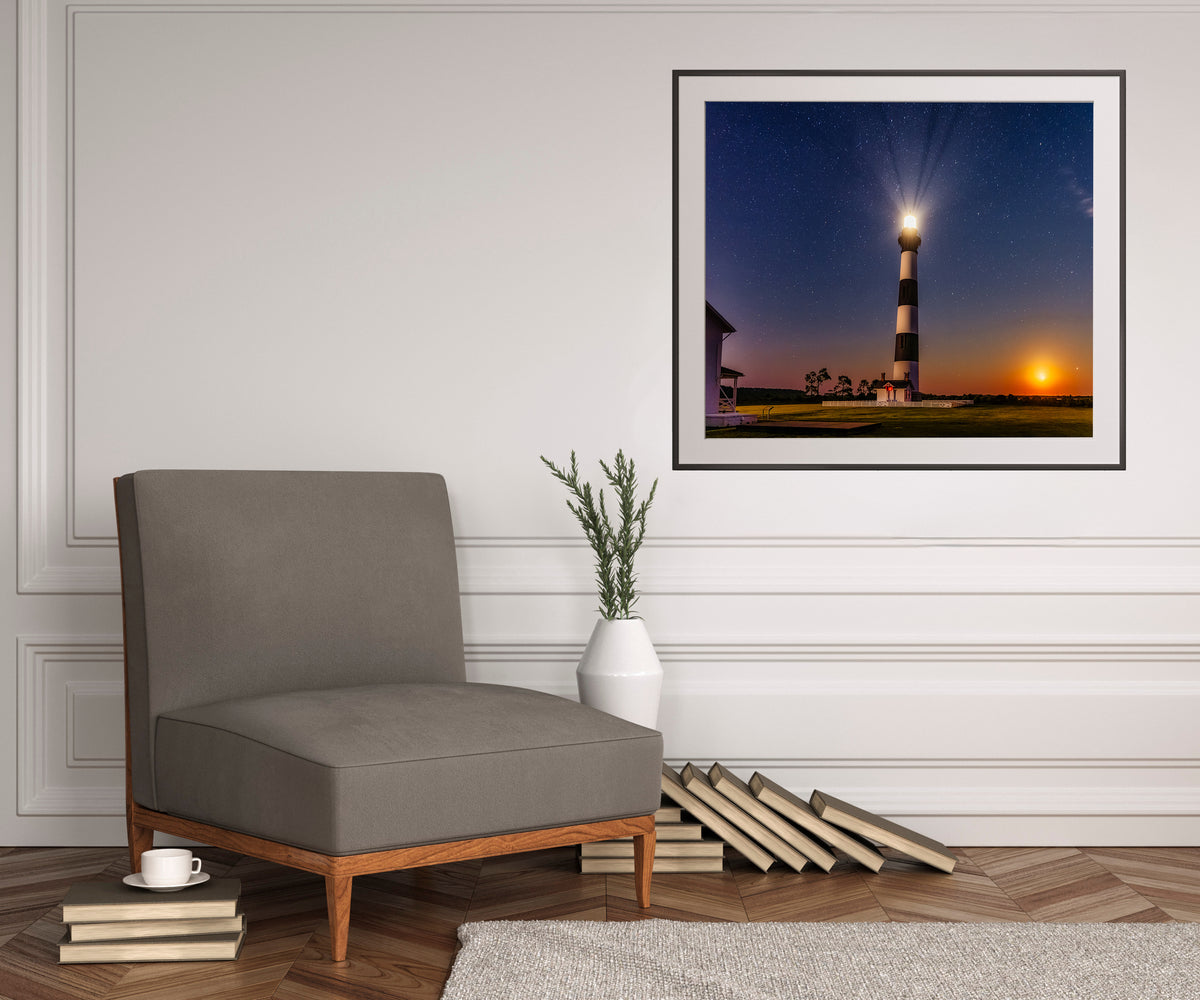 Night at the Bodie Island Lighthouse