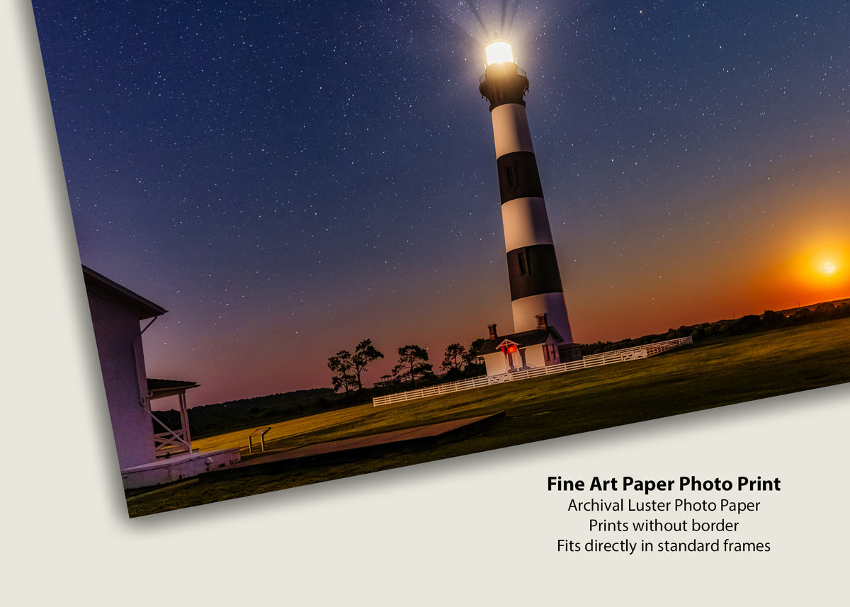 Night at the Bodie Island Lighthouse