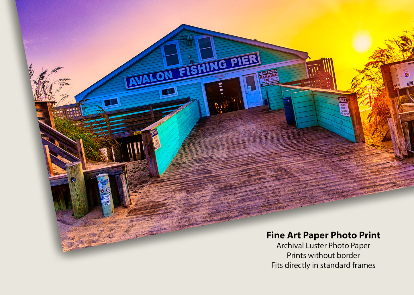 Sunrise at the Avalon Fishing Pier