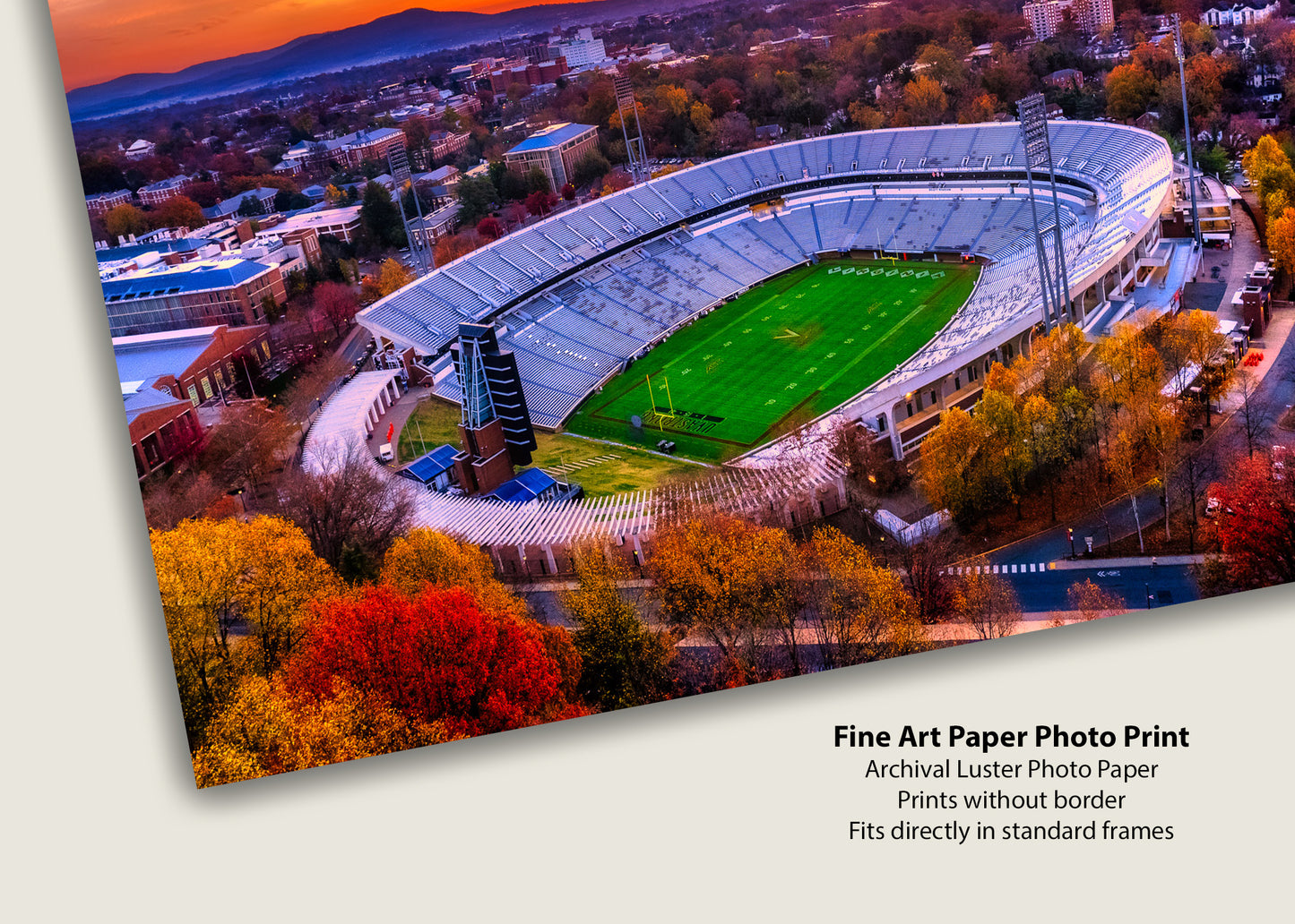 Sensational Sunrise at Scott Stadium