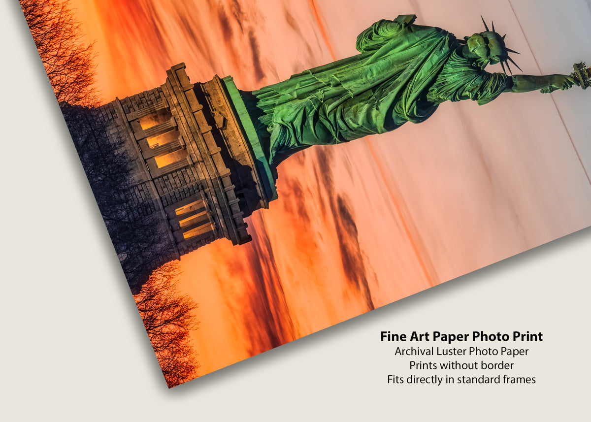 Lady Liberty at First Light