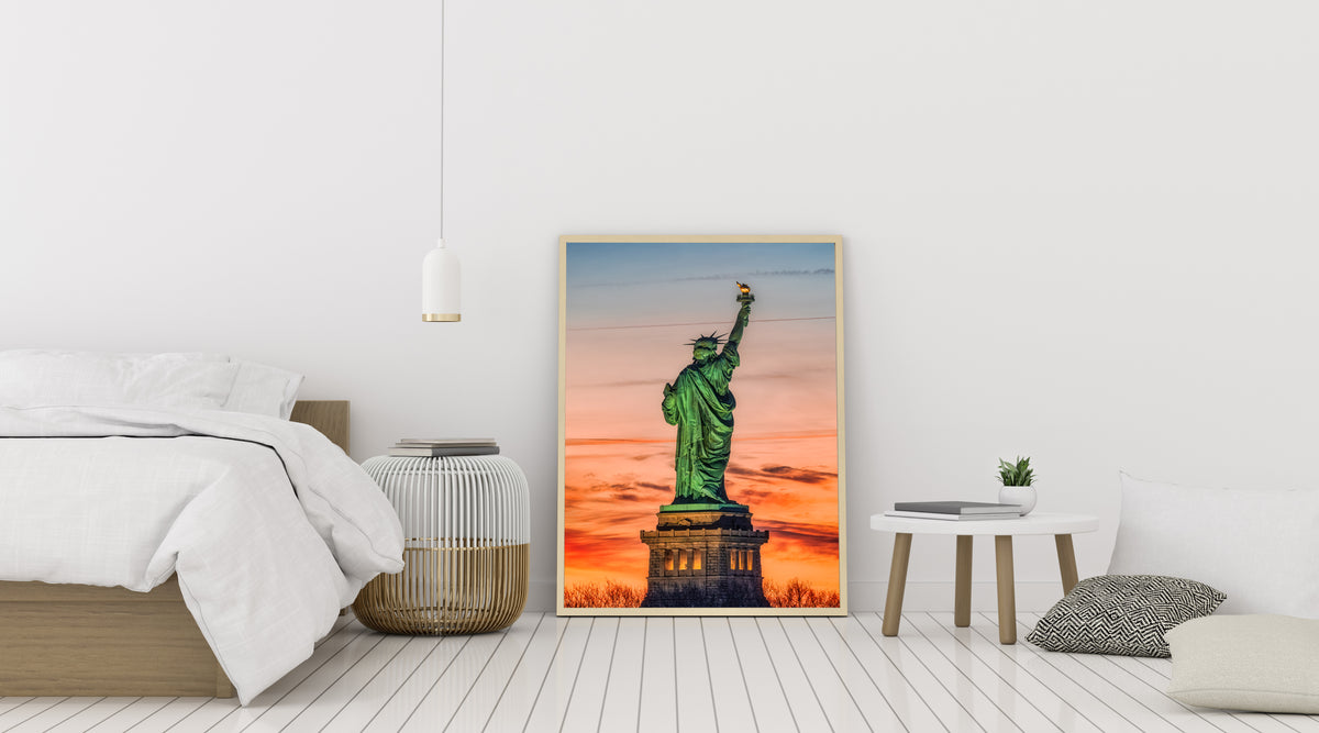 Lady Liberty at First Light