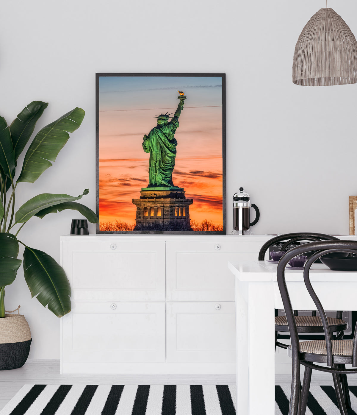 Lady Liberty at First Light