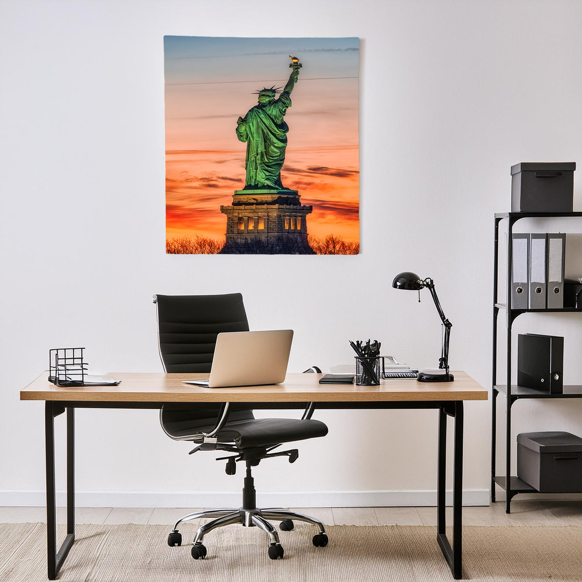 Lady Liberty at First Light