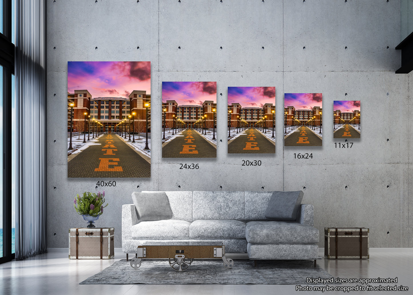 Sunrise at Boone Pickens Stadium