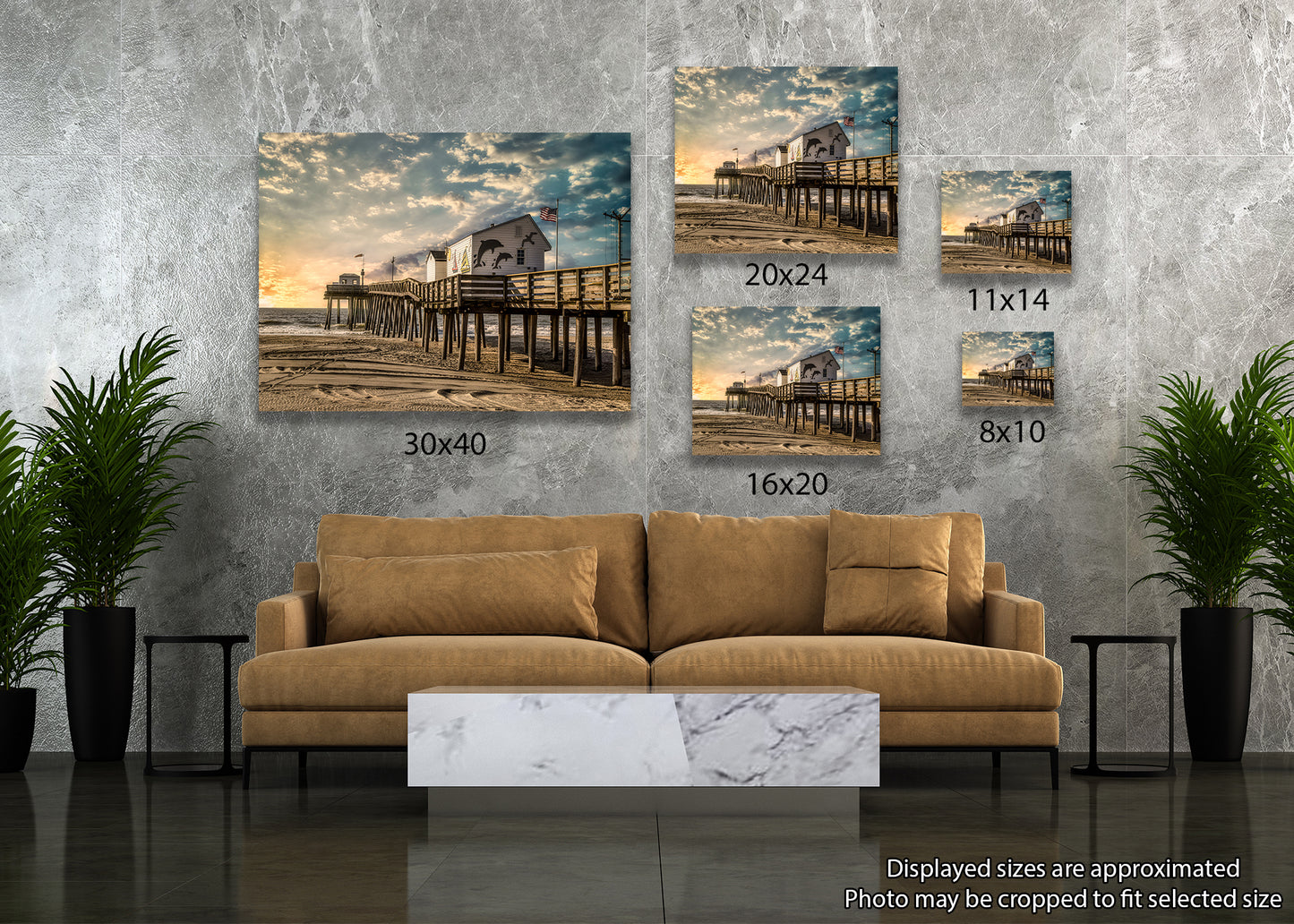 Amanecer en el muelle pesquero de OCNJ