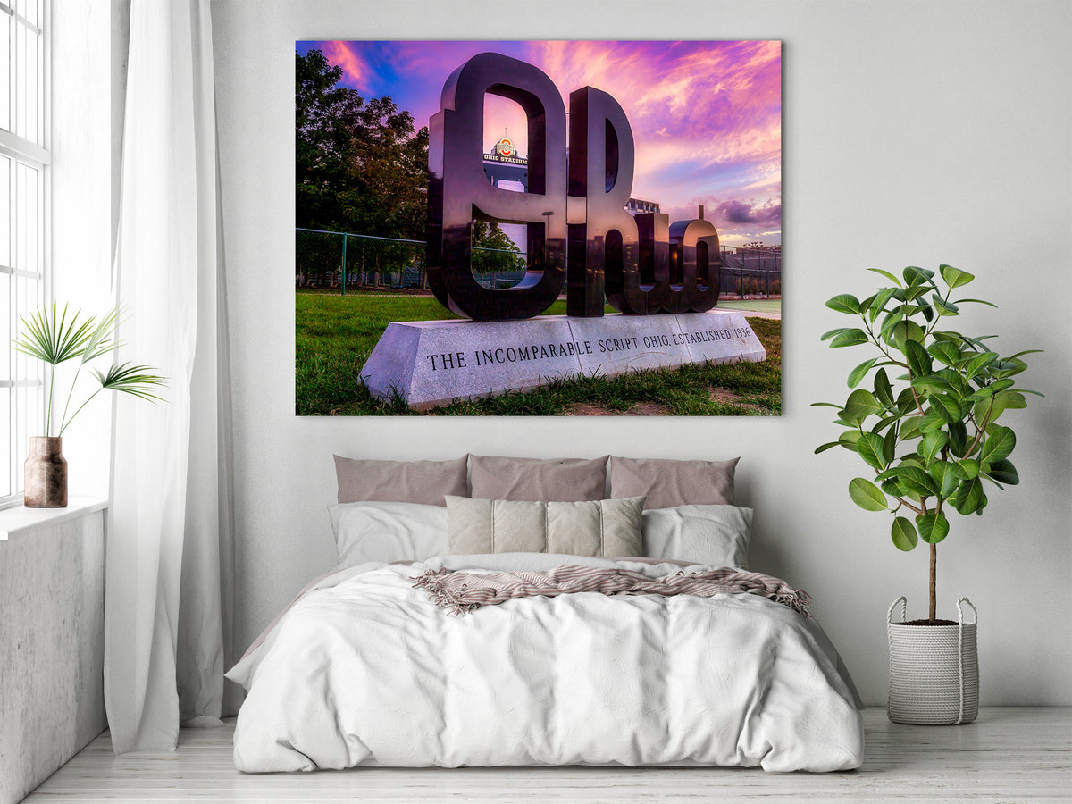 Guión del amanecer en Ohio
