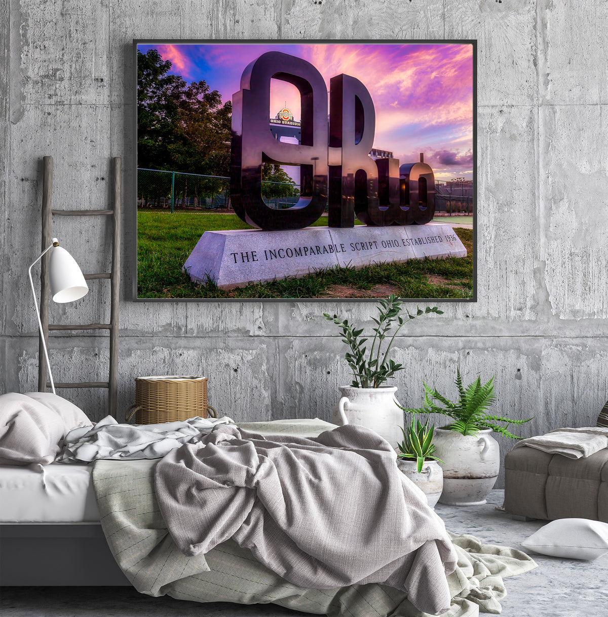Guión del amanecer en Ohio