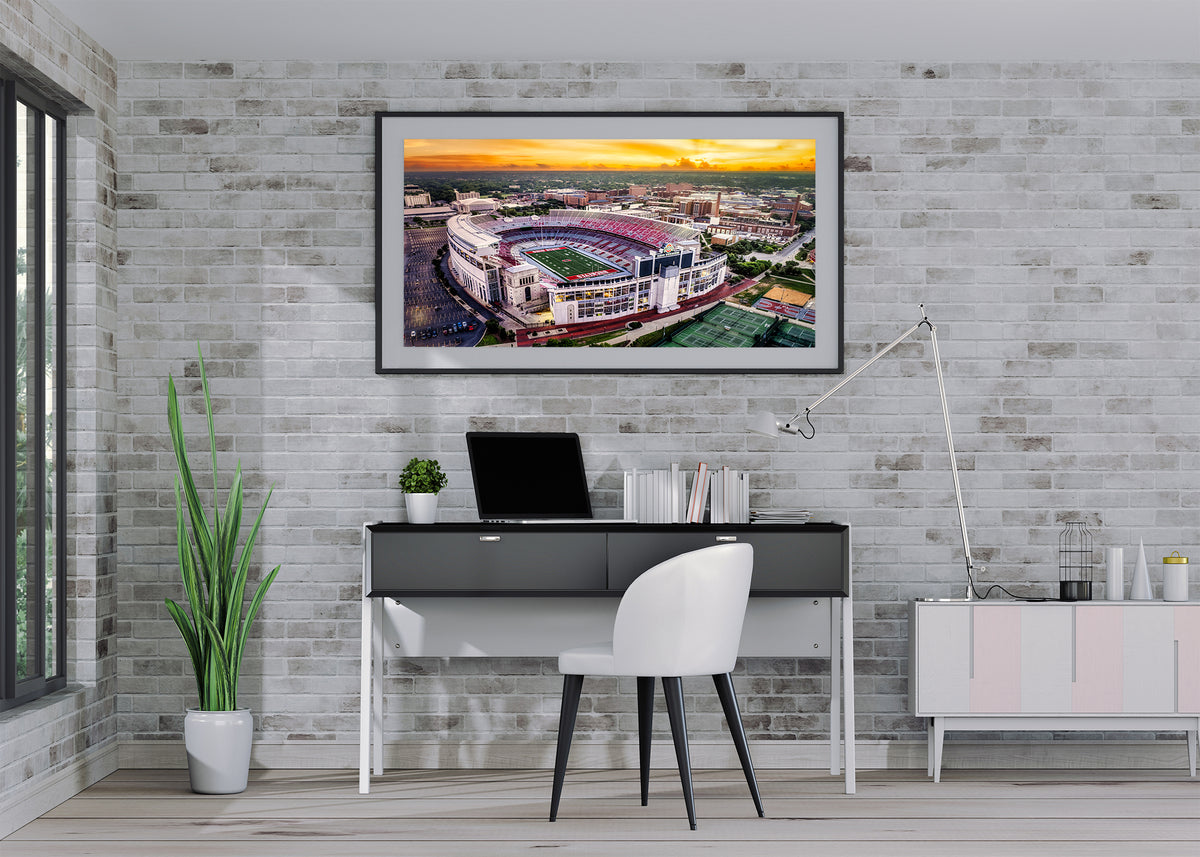 Amanecer en el estadio de Ohio