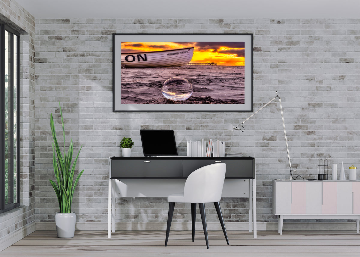 Reflections on Avalon Beach