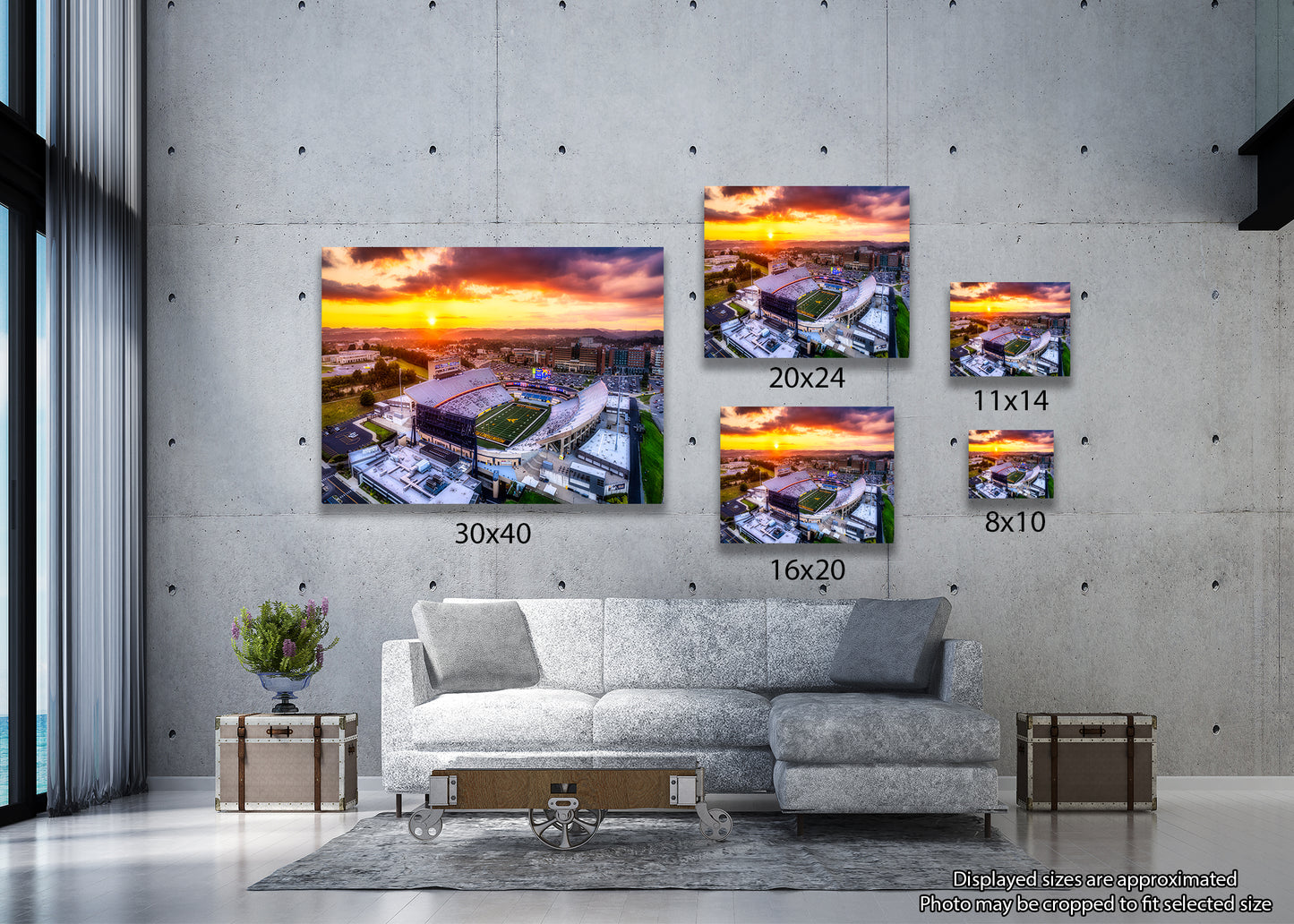 Sunset at Mountaineer Field