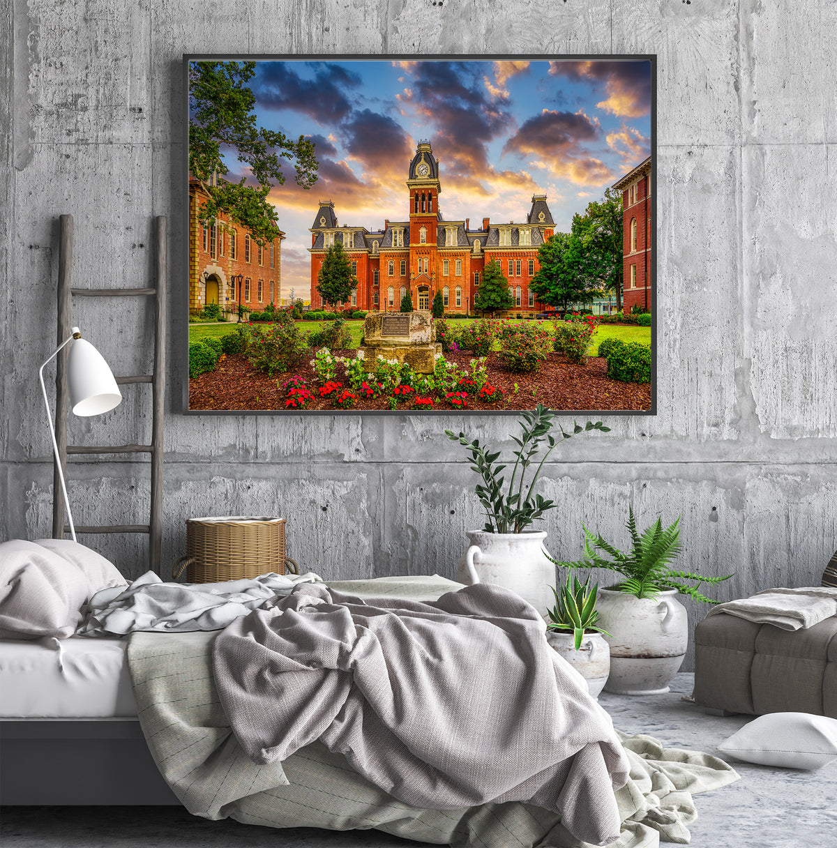 Woodburn Hall al amanecer