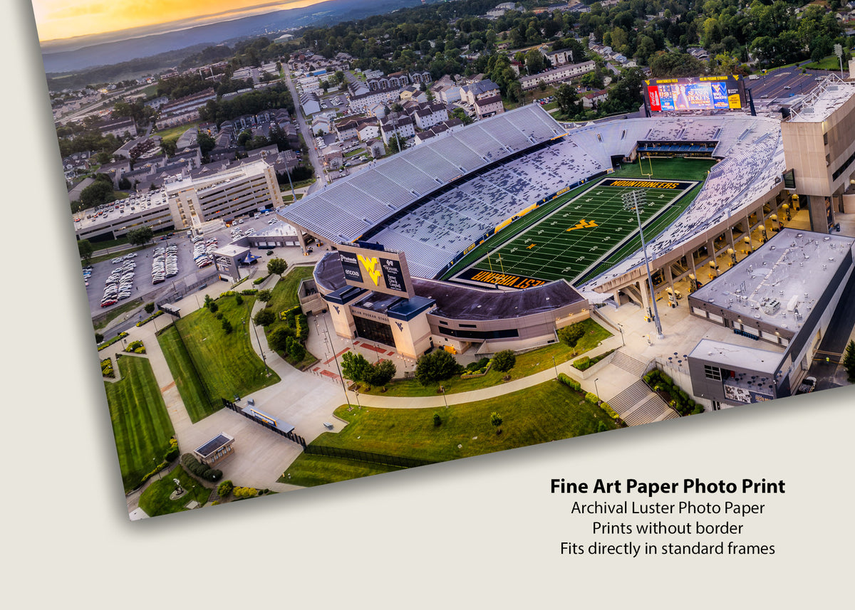 Sunrise at Mountaineer Field