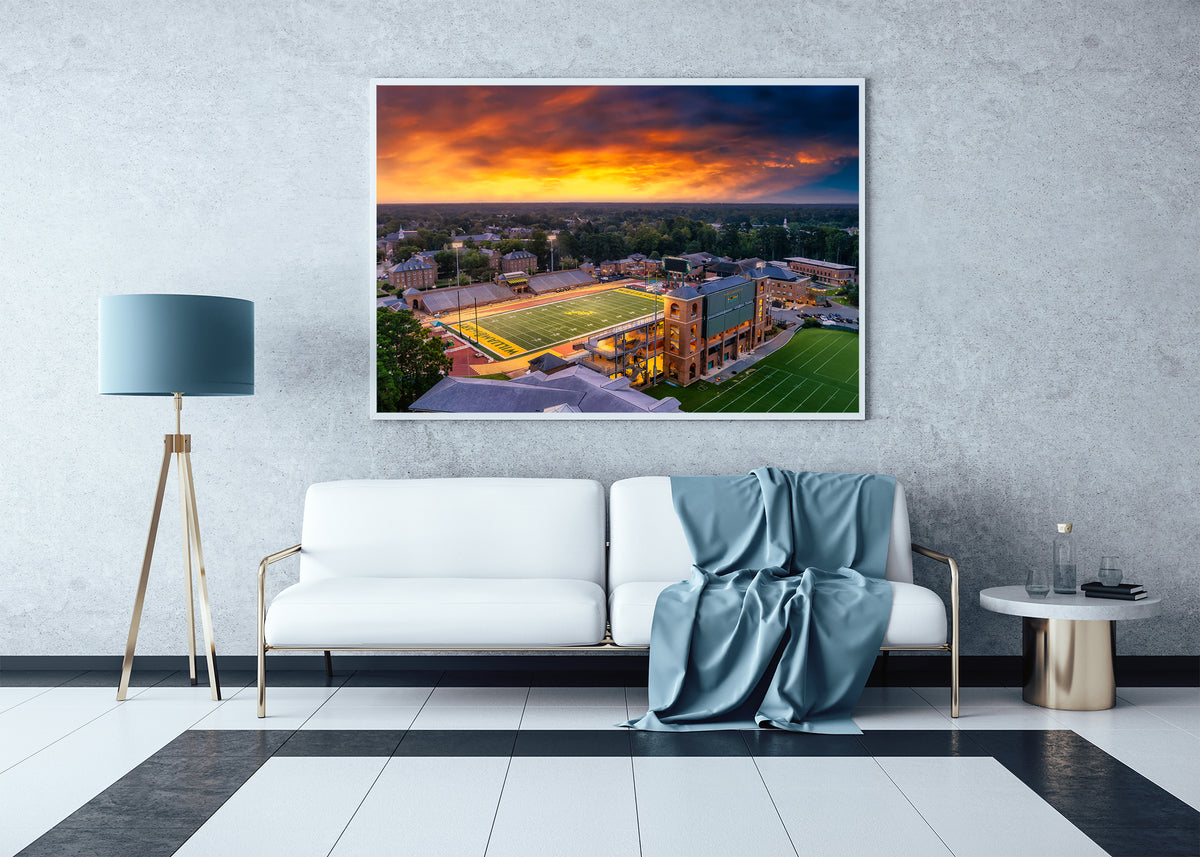 Sunset at Zable Stadium