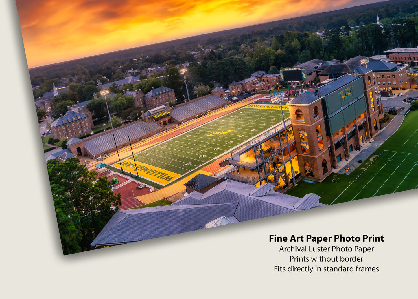 Sunset at Zable Stadium