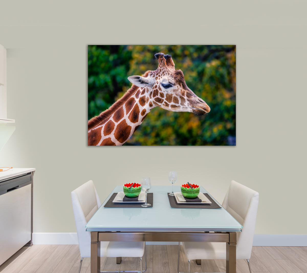 Giraffe in Profile