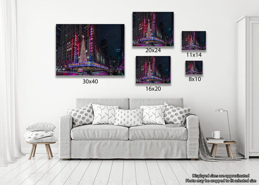 Radio City in Winter Light