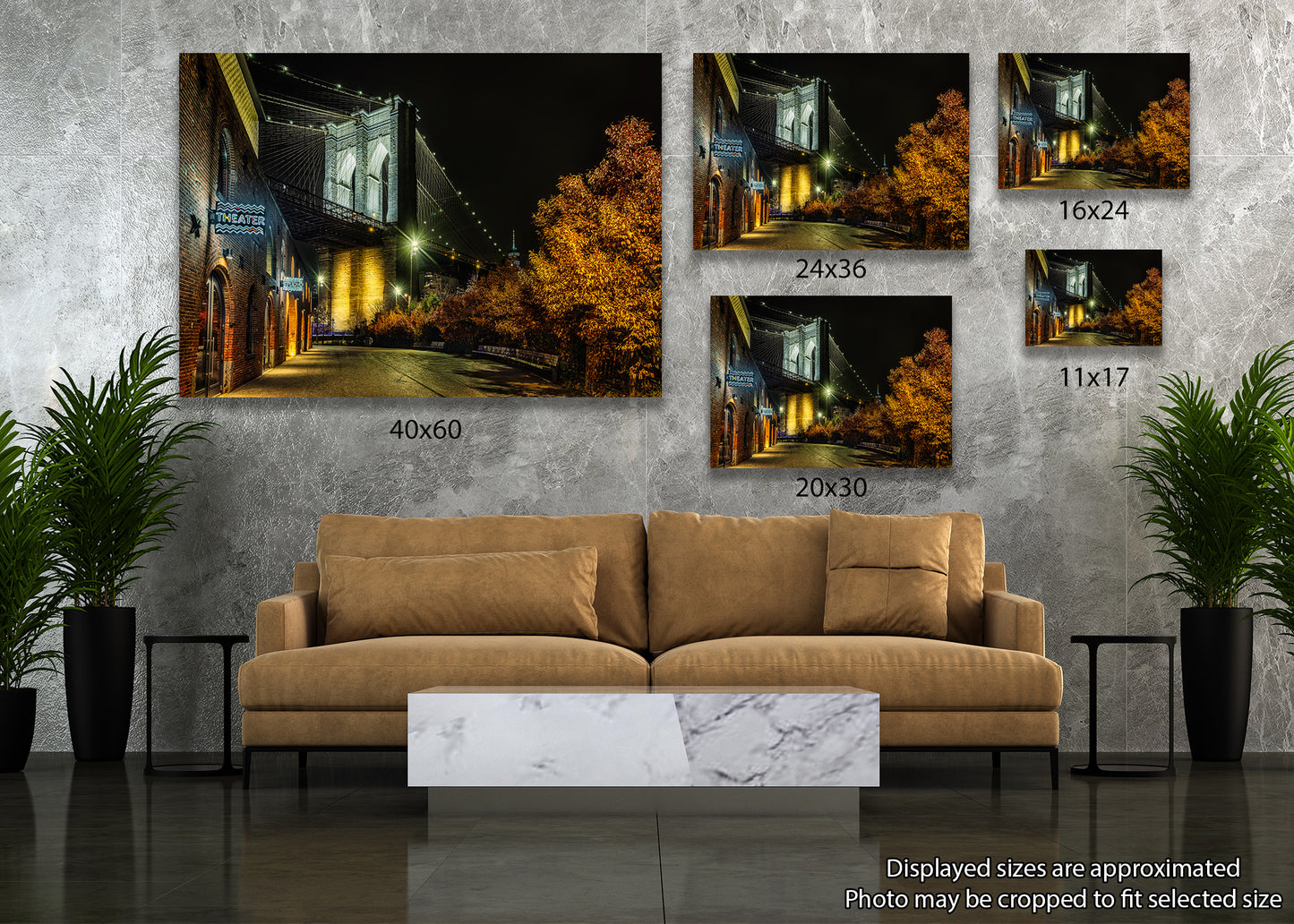 Brooklyn Bridge After Dark