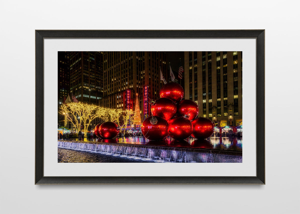 Ornaments Under the City Lights