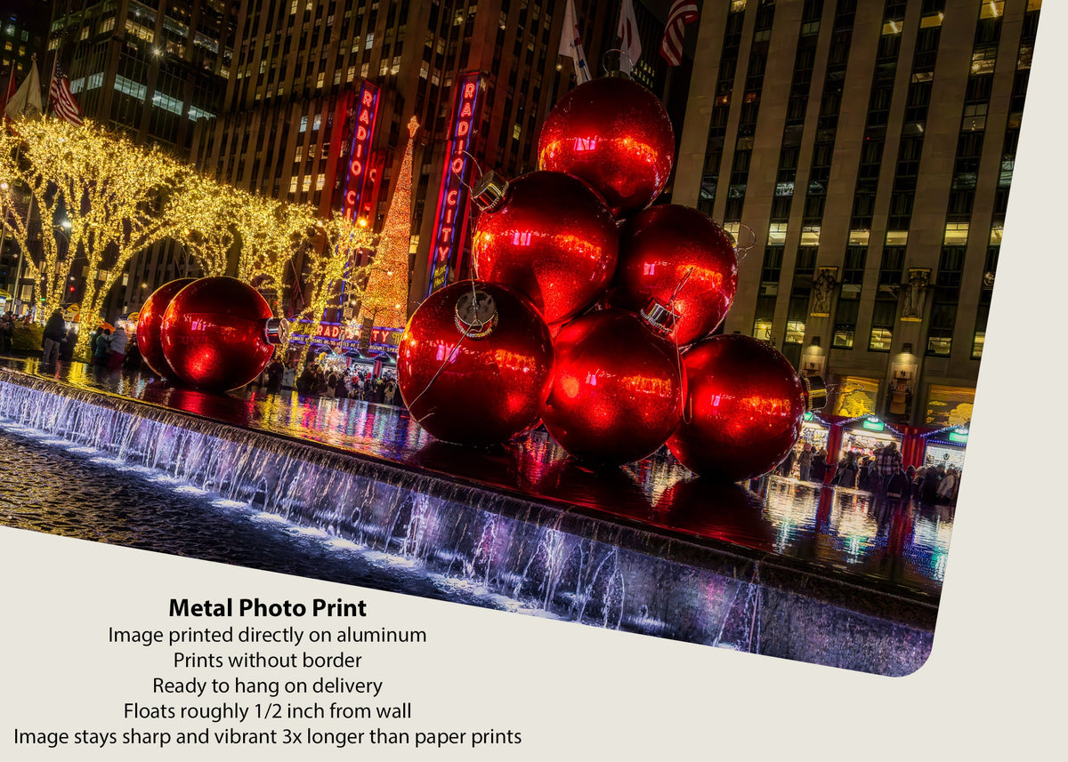 Ornaments Under the City Lights
