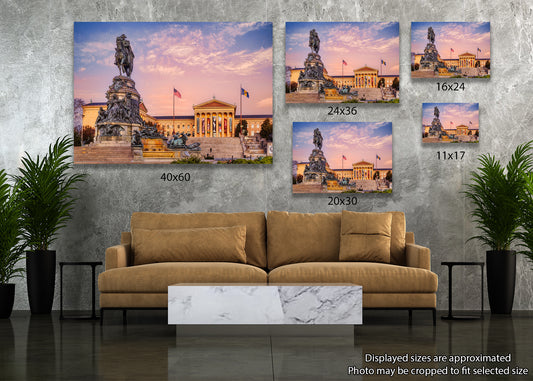 Philadelphia Museum of Art at Golden Hour