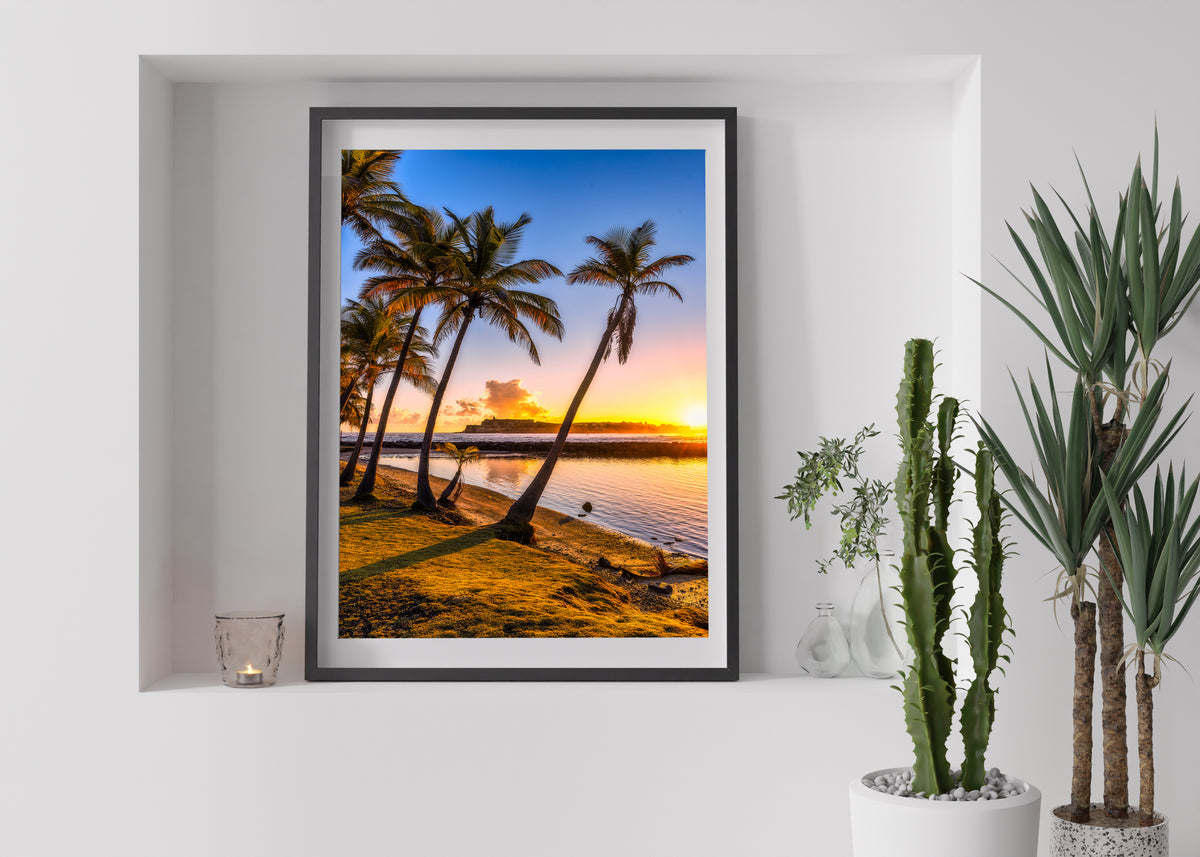 Golden Sunrise Across San Juan Bay
