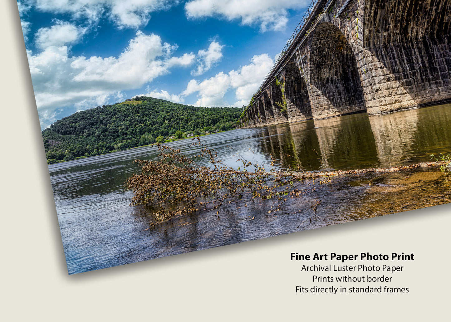 The Rockville Bridge from the Water