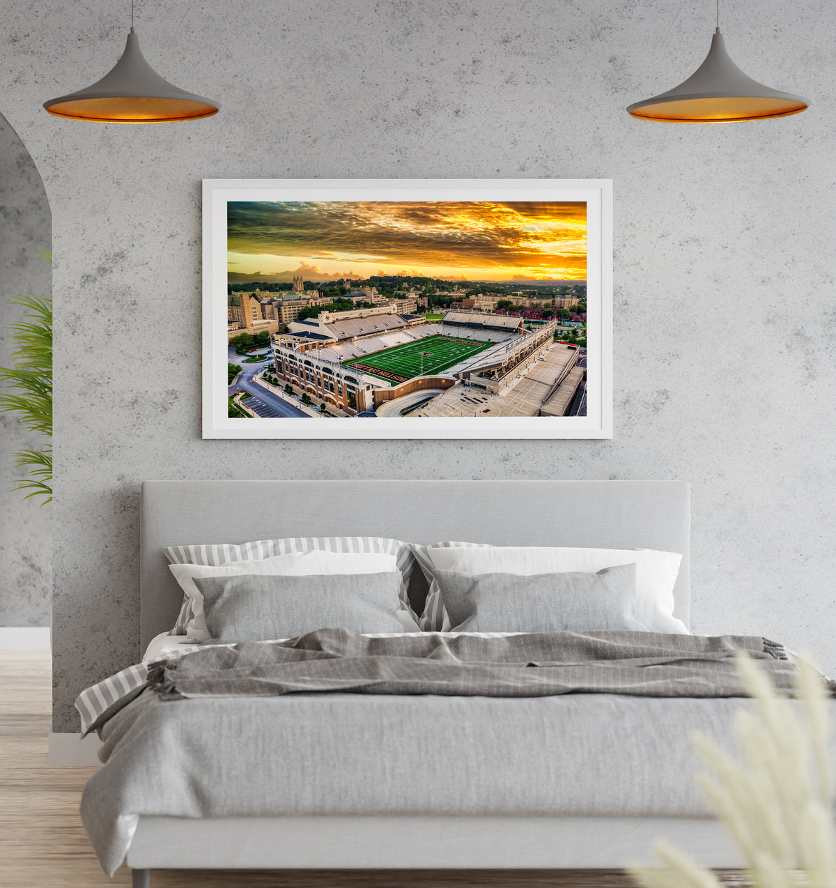 Alumni Stadium at Sunrise