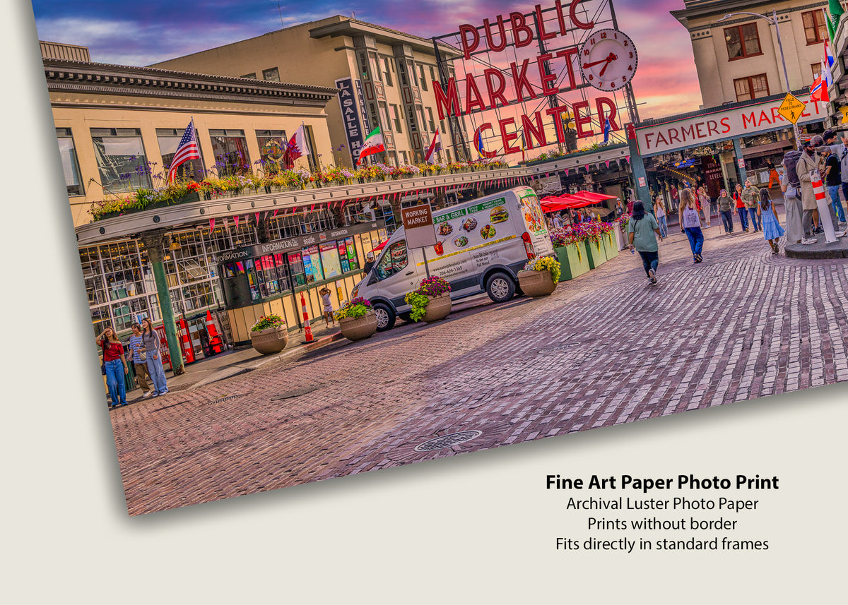 Pike Place in Full Color