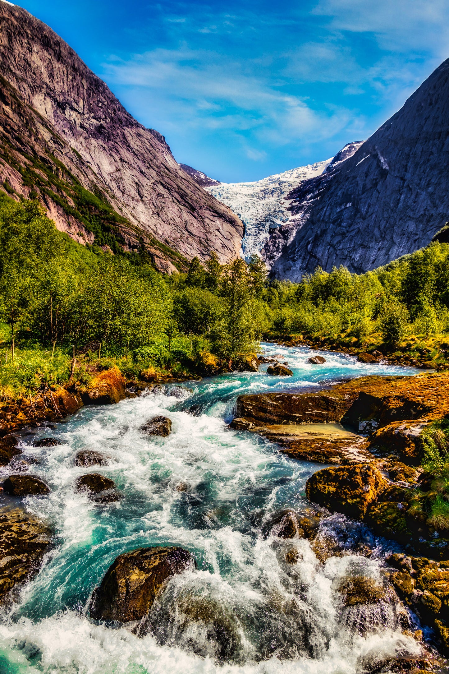 Glacial River Rapids image 0