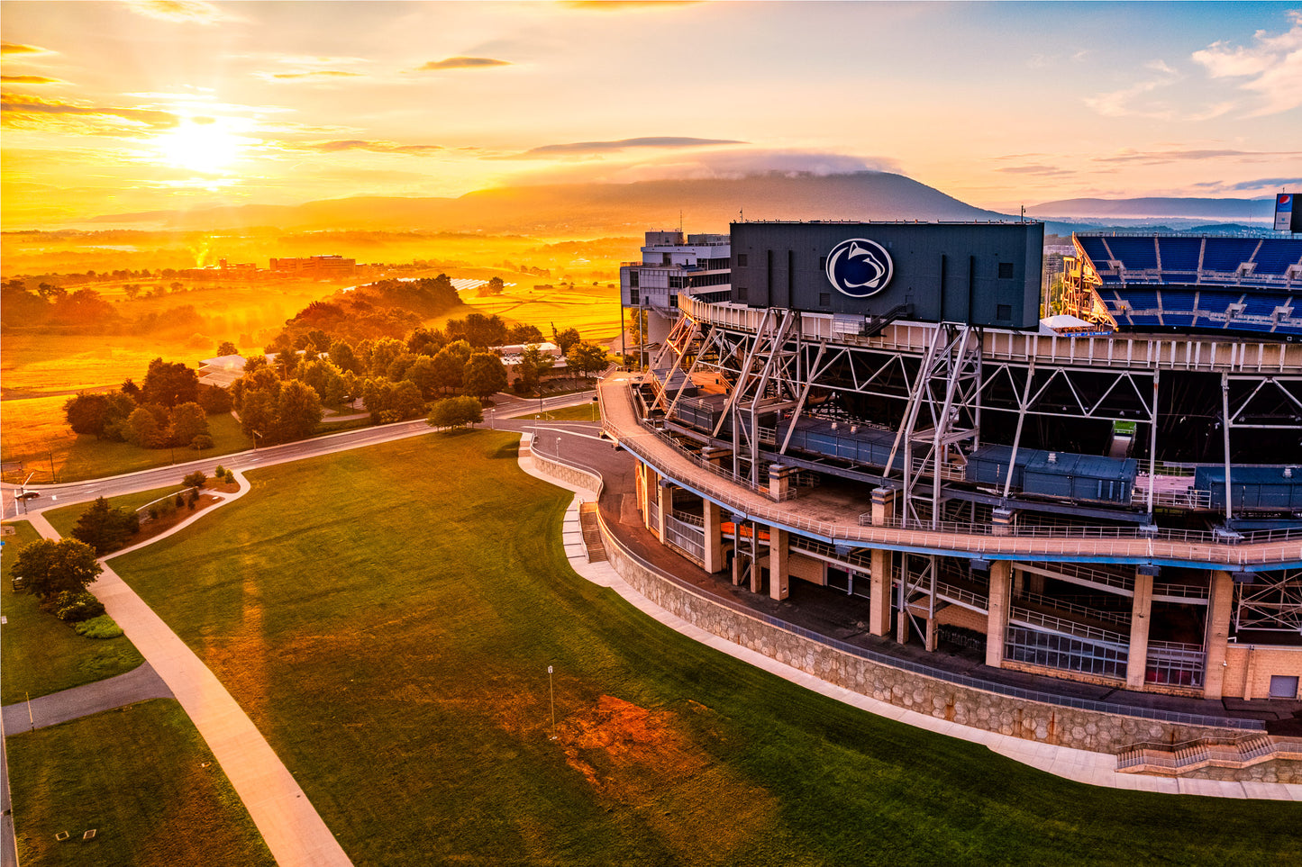 Sunrise at Beaver Stadium image 0