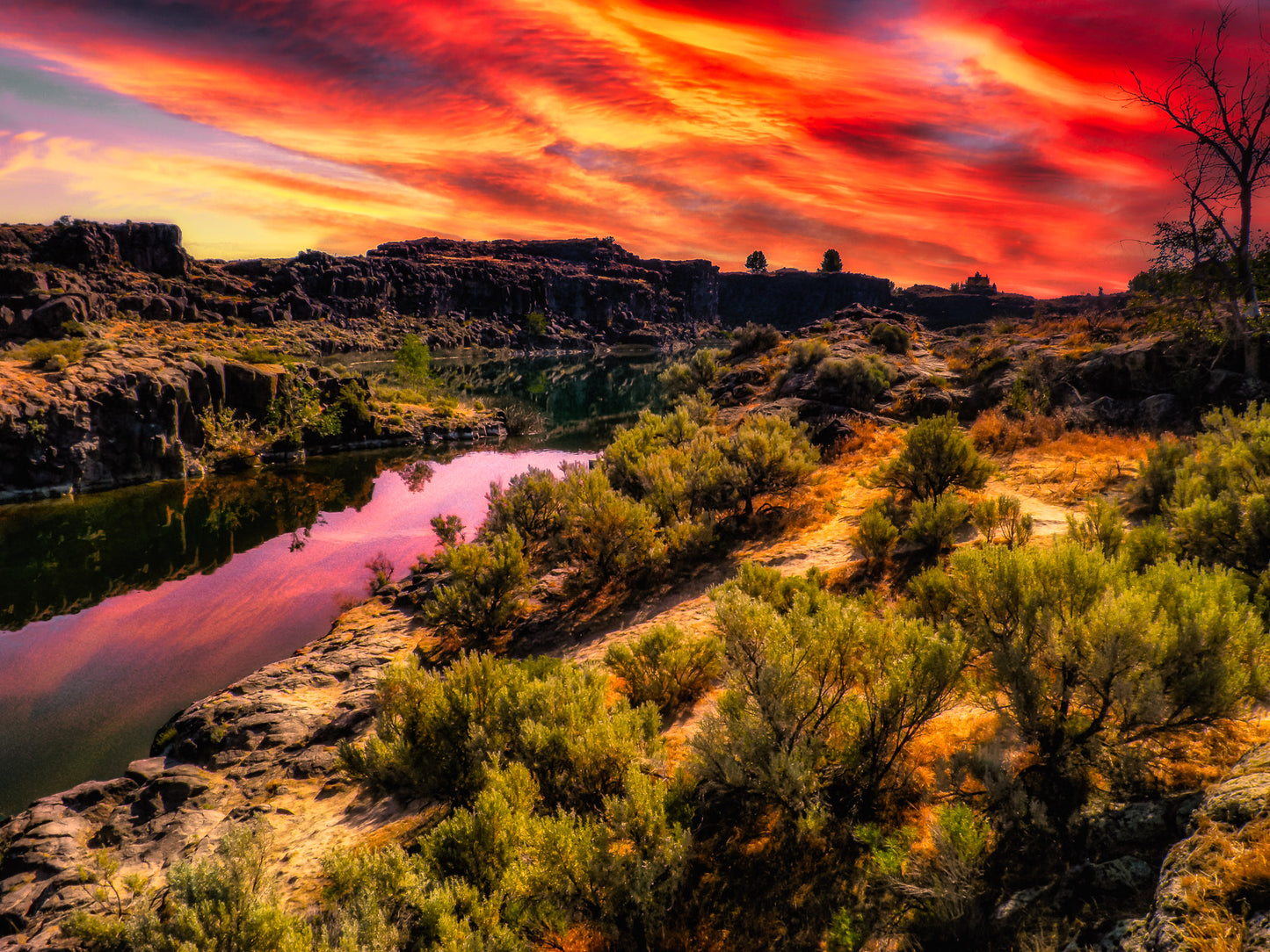 Twin Falls, Single River image 0