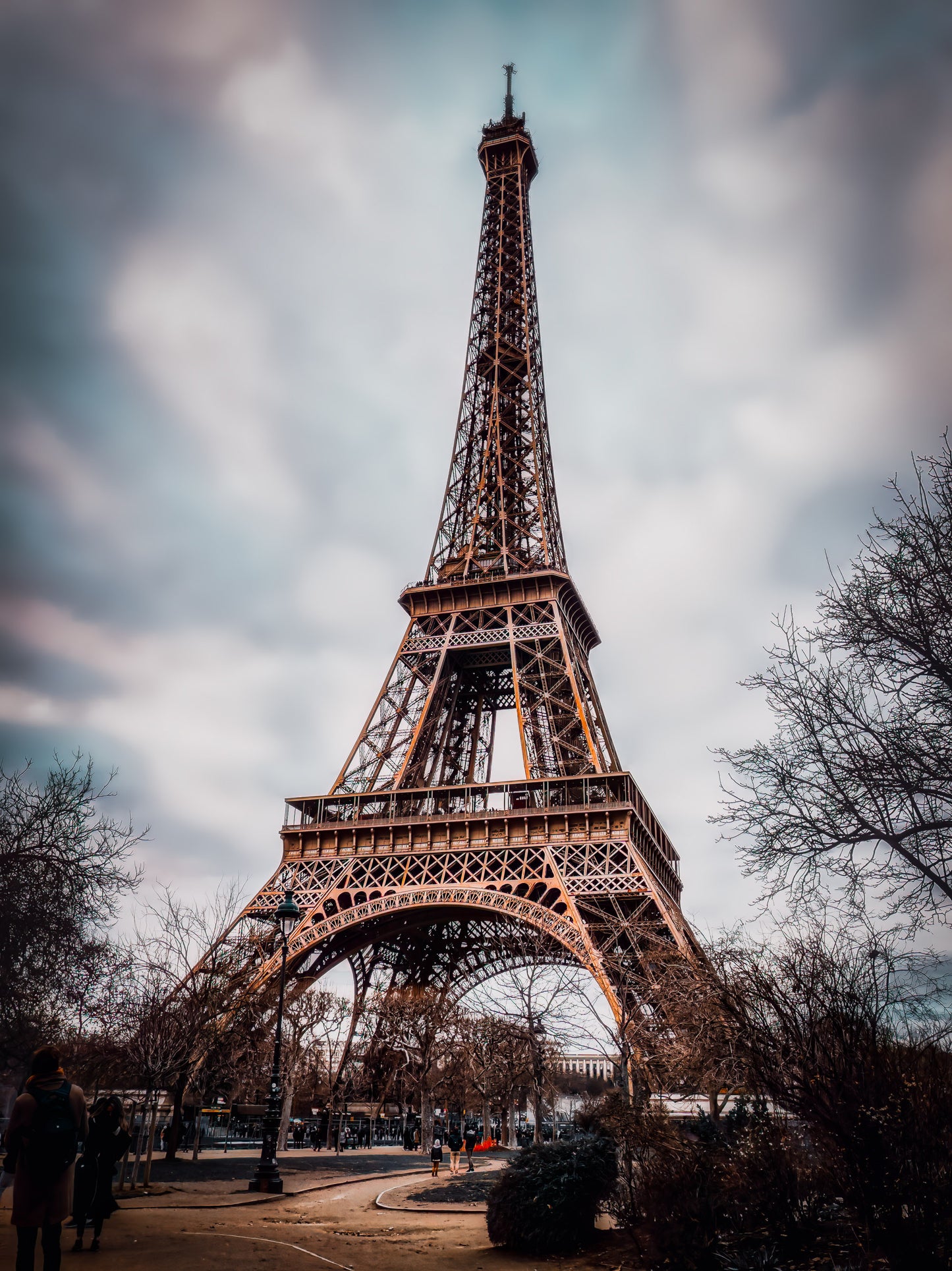 Eiffel Tower on a Dreary Day image 0