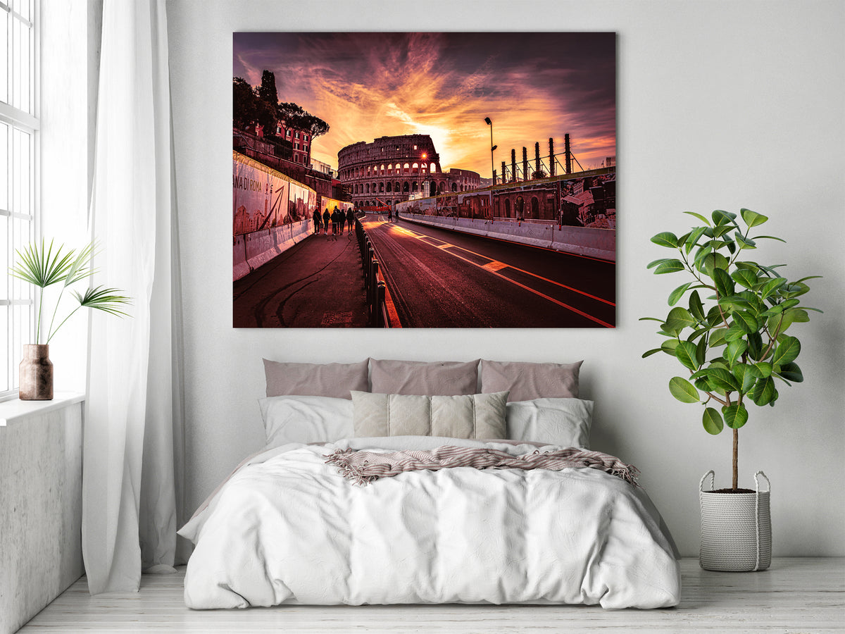 Sunrise at the Colosseum