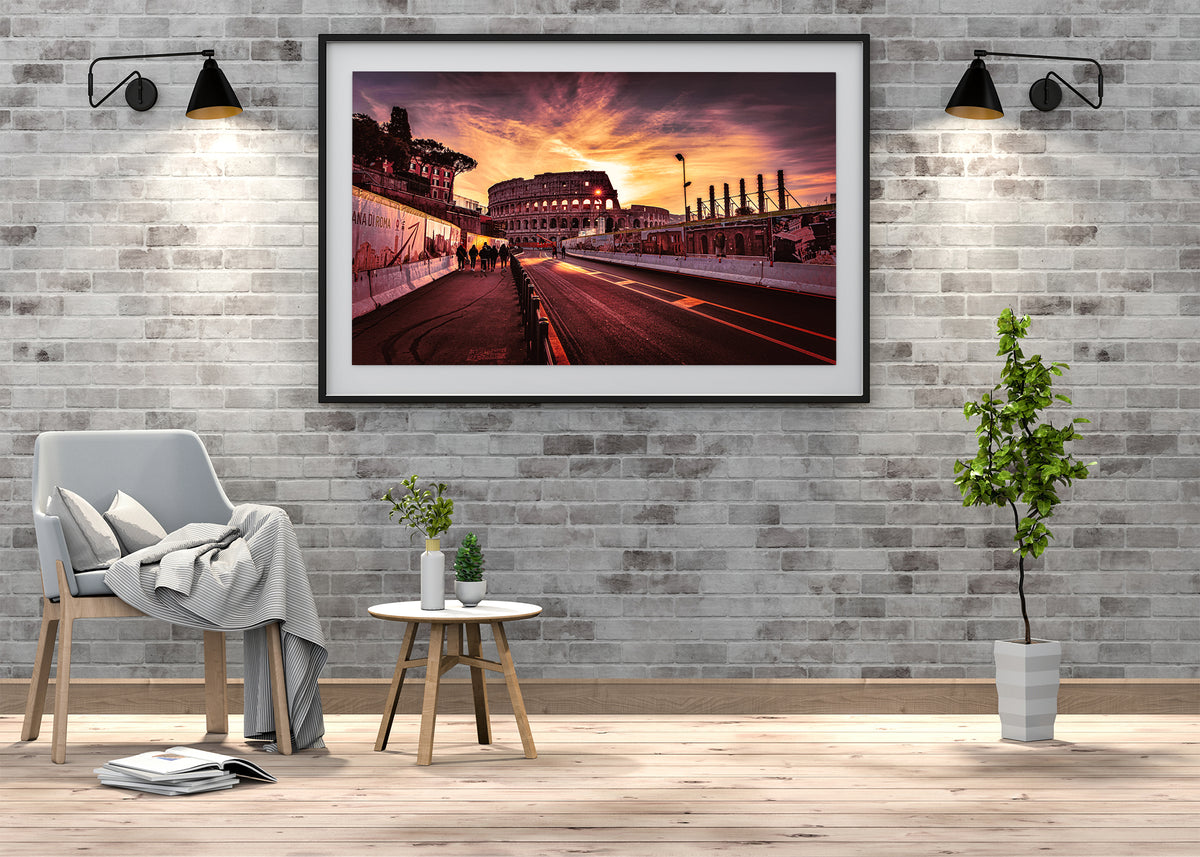 Sunrise at the Colosseum