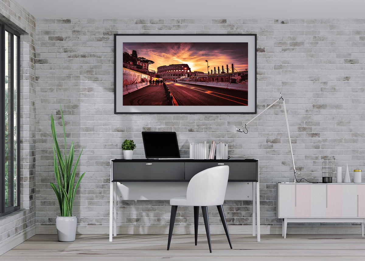 Sunrise at the Colosseum