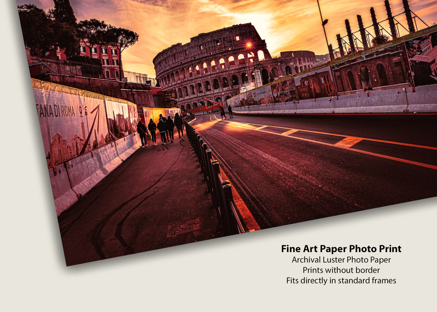 Sunrise at the Colosseum
