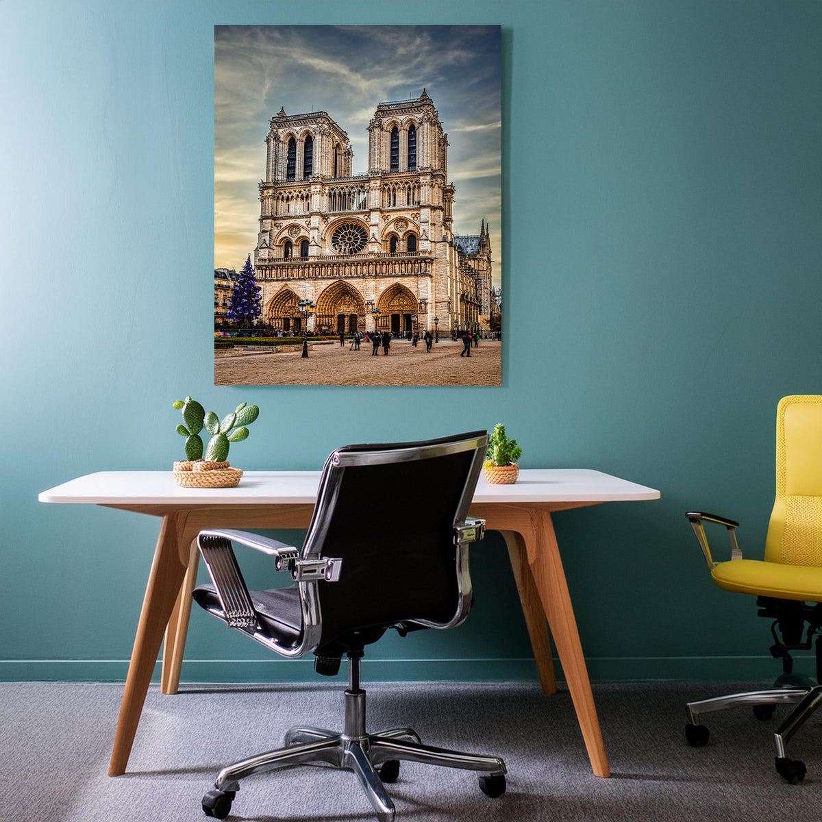 Notre Dame en Navidad