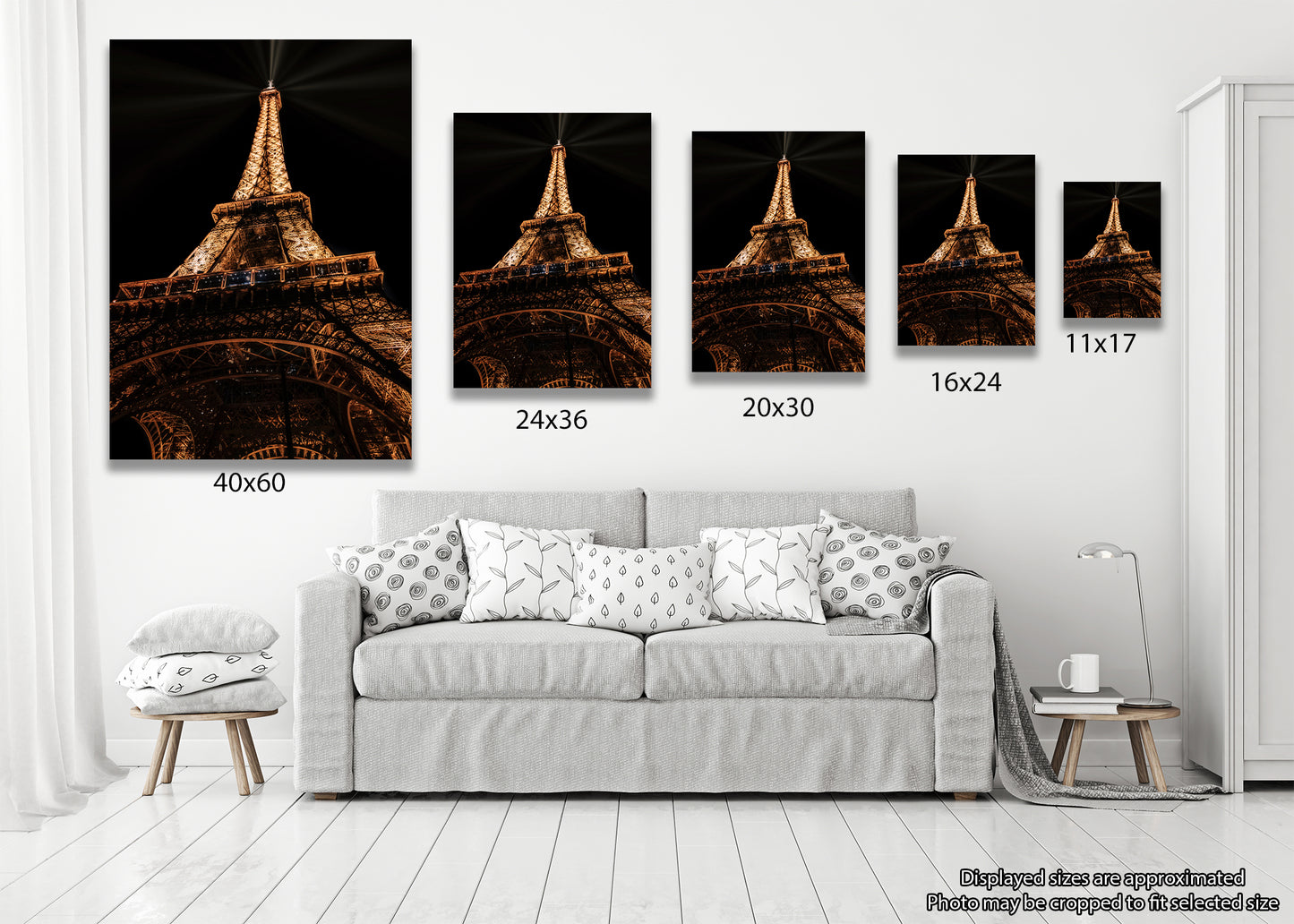 Looking Up at the Eiffel Tower