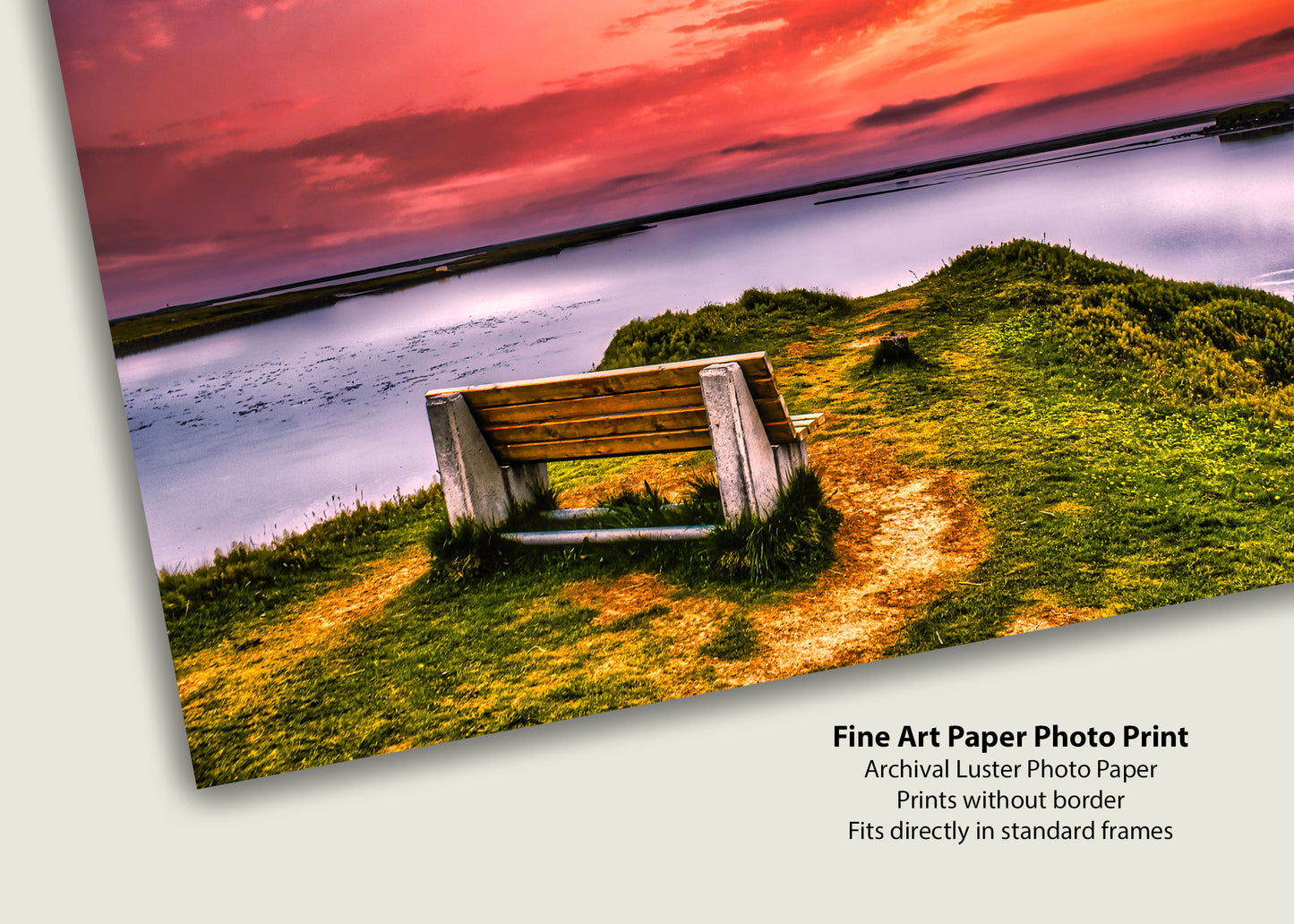 Sunset on the Icelandic Shore