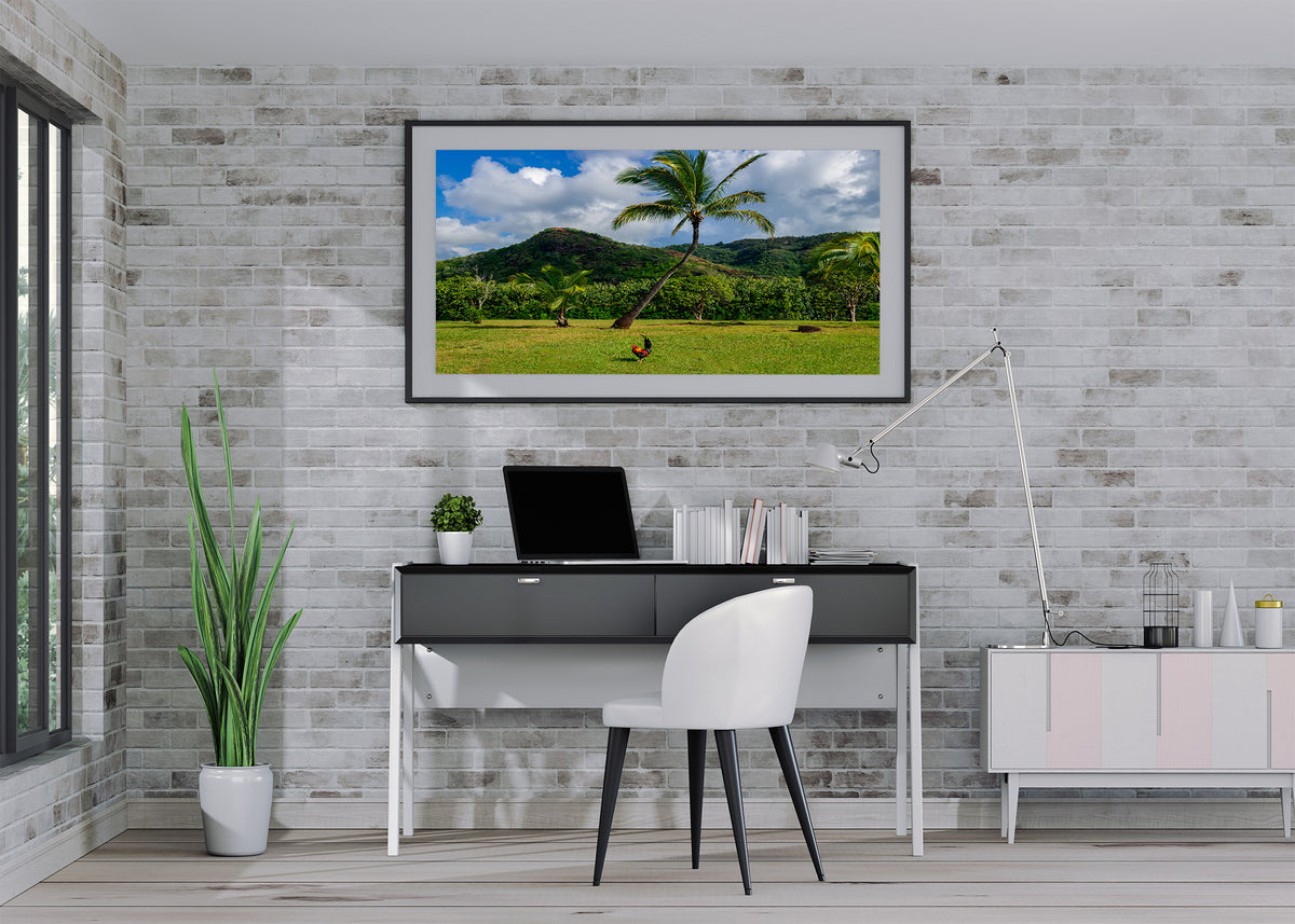 Hawaiian Mountain Landscape, Side of Chicken